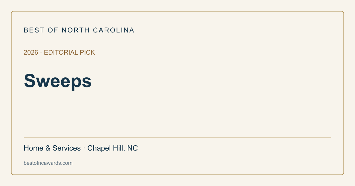 Sweeps — 2026 Editorial Pick | Best of North Carolina